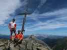 Ronald und ich auf der Lungauer Kalkspitze, 2.471 m (25. Juli)