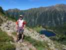 Ronald zwischen Unterem Giglachsee und Duisitzkarsee (25. Juli)