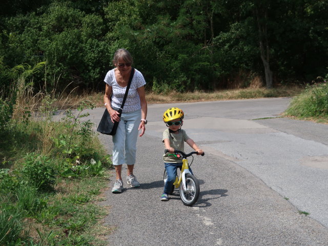 Mama und Nils am Spindlerweg
