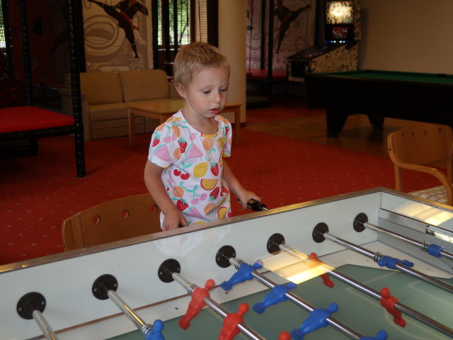 Nils im Sporthotel Sillian (27. Juli)