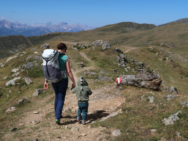 Sabine und Nils zwischen Thurntaler und Astattsattel (28. Juli)
