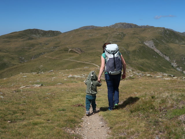 Nils und Sabine zwischen Thurntaler und Astattsattel (28. Juli)