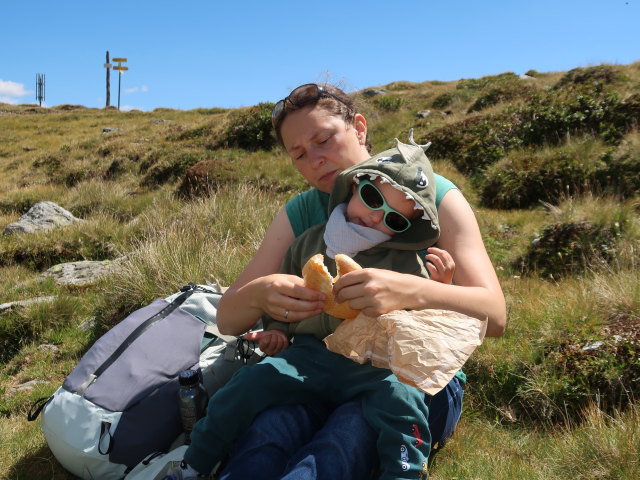 Sabine und Nils beim Thurntalersee (28. Juli)