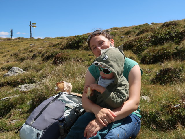 Sabine und Nils beim Thurntalersee (28. Juli)