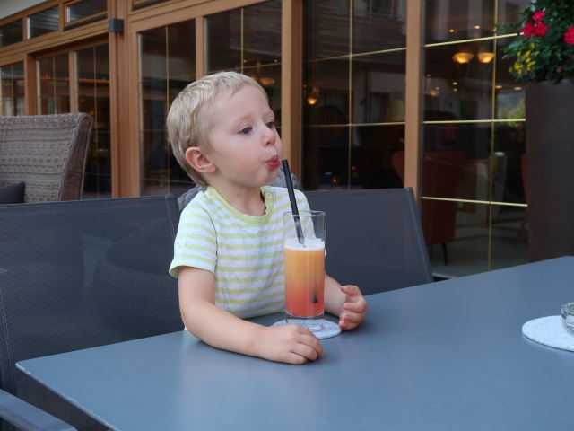 Nils im Sporthotel Sillian (28. Juli)