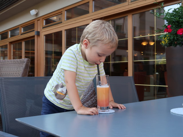 Nils im Sporthotel Sillian (28. Juli)