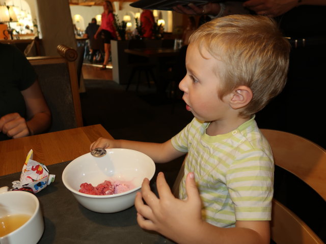Nils im Sporthotel Sillian (28. Juli)