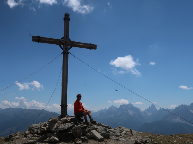 Ich am Strickberg, 2.553 m (29. Juli)